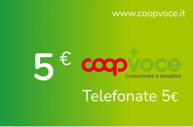 Recharge Coop Voce Italie 5,00 €