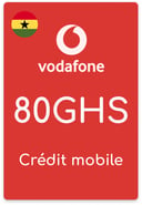 Recharge Vodafone Ghana 80 GHS