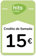 Recarga Hits mobile 15€