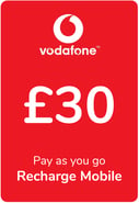 Recharge Vodafone Royaume-Uni 30,00 £GB
