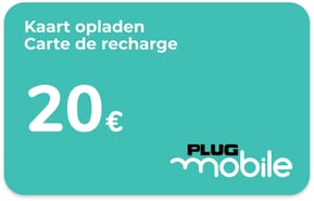Recharge Plug Mobile Belgique 20€