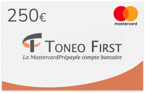Top-up Toneo First 250€