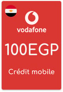 Recharge Vodafone Egypte 100 EGP