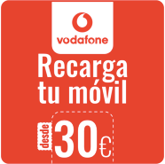 Recarga Vodafone España 30,00 €