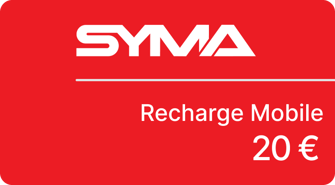 Recharge Syma Mobile 20€
