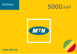 Recharge MTN Congo 5 000 FCFA