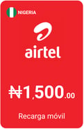 Recharge Internet Airtel Nigéria 3 Go