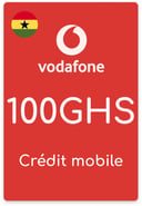 Recharge Vodafone Ghana 100 GHS