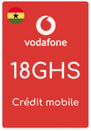 Recharge Vodafone Ghana 18 GHS