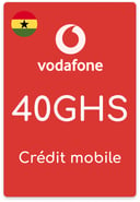 Recharge Vodafone Ghana 40 GHS