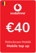 Top up Vodafone Romania €40.00
