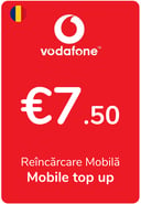 Top up Vodafone Romania €7.50