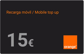 Recharge mobile Orange 15€