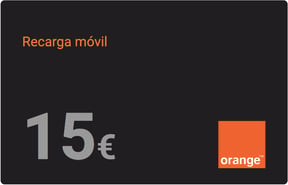 Recarga mòvil Orange 15€