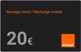 Recharge mobile Orange 20€