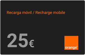 Recharge mobile Orange 25€