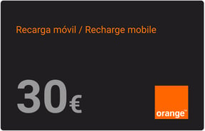Recharge mobile Orange 30€