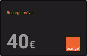 Recarga mòvil Orange 40€