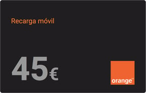 Recarga mòvil Orange 45€