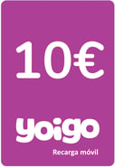 Recarga Yoigo España 10,00 €
