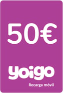 Recarga Yoigo España 50,00 €