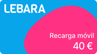 Recarga Lebara Mobile España 40,00 €