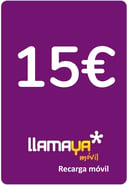 Recharge Llamaya Espagne 15,00 €
