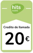 Recarga Hits mobile 20€