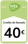 Recarga Hits mobile 40€