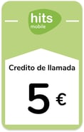 Recarga Hits mobile 5€