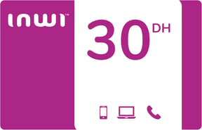 Recharge Inwi Maroc 30 DH