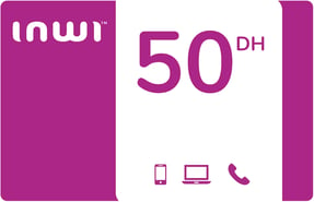 Recharge Inwi Maroc 50 DH