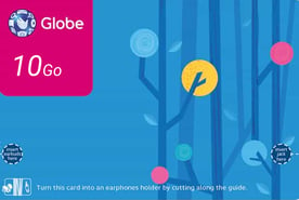 Recharge Internet Globe Telecom Philippines 10 Go