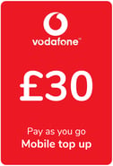 Top up Vodafone United Kingdom £30.00