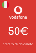 Top up Vodafone Italy €50.00