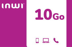Recharge Internet Inwi Maroc 10Go