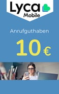 Recharge Lycamobile Allemagne 10,00 €