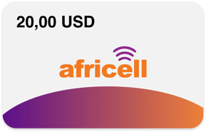 Aufladen Africell Demokratische Republik Kongo 20,00 $