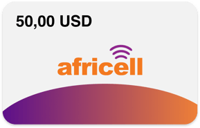 Aufladen Africell Demokratische Republik Kongo 50,00 $