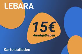 Bløde fødder blande Ham selv Lebara Mobile Germany top up: internet, credit call or bundle recharge