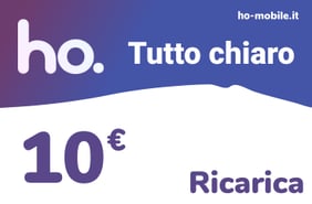 Ricarica  Ho Italia 10,00 €
