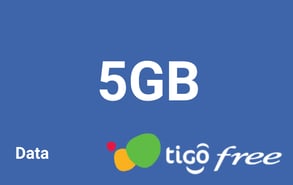 Top Up Data Tigo Free Senegal 5 GB