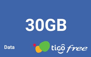 Top Up Data Tigo Free Senegal 30 GB