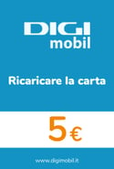 Ricarica Digi Mobil Italia 5,00 €