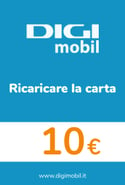 Ricarica Digi Mobil Italia 10,00 €