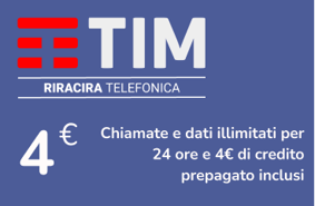 Ricarica Pacchetti  TIM Italia 5,00 €