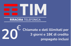 Ricarica Pacchetti  TIM Italia 20,00 €