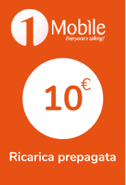 Recharge Uno Mobile Italie 10,00 €