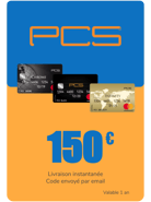 Top up PCS France €150.00