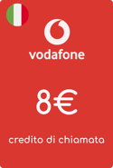 Top up Vodafone Italy €8.00